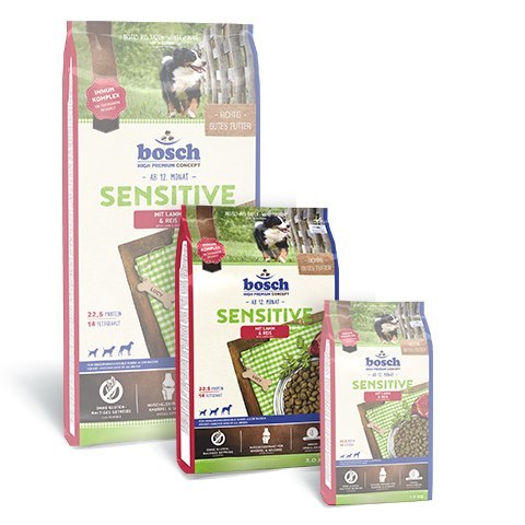BOSCH Sensitive Lamb & Rice - karma dla psów z wrażliwym żołądkiem z jagnięciną i ryżem 3kg BOSCH Sensitive Lamb & Rice - karma dla psów z wrażliwym żołądkiem z jagnięciną i ryżem 3kg