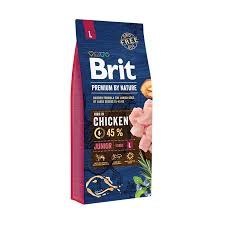 BRIT PREMIUM BY NATURE Junior L - sucha karma dla szczeniąt dużych ras - 15 kg