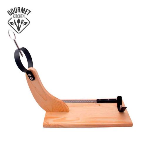 Drewniany Stojak na Szynkę EDM Brązowy Drewno drewno sosnowe 35 x 1,5 cm 41 x 44 cm Drewniany Stojak na Szynkę EDM Brązowy Drewno drewno sosnowe 35 x 1,5 cm 41 x 44 cm