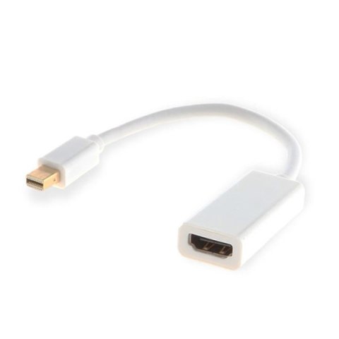 Adapter SAVIO cl-57 (Mini DisplayPort M - HDMI F; 0,10m; kolor biały)