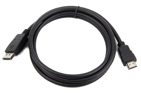 Kabel GEMBIRD CC-DP-HDMI-3M ( DisplayPort M - HDMI M -; 3m; kolor czarny) Kabel GEMBIRD CC-DP-HDMI-3M ( DisplayPort M - HDMI M -; 3m; kolor czarny)