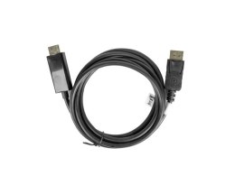 Kabel Lanberg CA-DPHD-10CC-0010-BK (DisplayPort M - HDMI M; 1m; kolor czarny)
