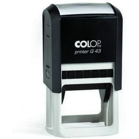 Pieczęć Colop Printer Q 43 Czarny 45 x 45 mm Pieczęć Colop Printer Q 43 Czarny 45 x 45 mm