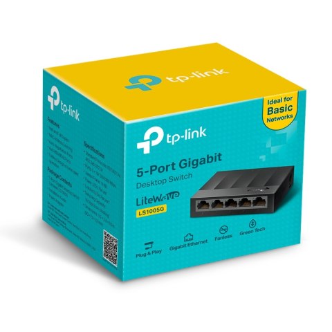 Switch TP-LINK LS1005G (5x 10/100/1000Mbps) Switch TP-LINK LS1005G (5x 10/100/1000Mbps)