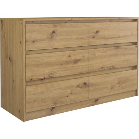 K120 KARO KOMODA 6 SZUFLAD ARTISAN K120 KARO KOMODA 6 SZUFLAD ARTISAN