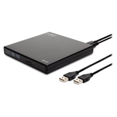 SAVIO NAGRYWARKA ZEWNĘTRZNA TYPU SLIM CD/DVD R/RW - USB 2.0 AK-43 SAVIO NAGRYWARKA ZEWNĘTRZNA TYPU SLIM CD/DVD R/RW - USB 2.0 AK-43