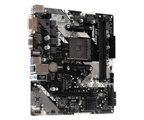 Płyta główna Asrock B450M-HDV R4.0 (AM4; 2x DDR4 DIMM; Micro ATX) Płyta główna Asrock B450M-HDV R4.0 (AM4; 2x DDR4 DIMM; Micro ATX)