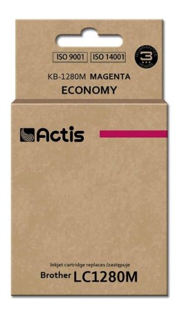 Actis KB-1280M Tusz (zamiennik Brother LC1280M; Standard; 19 ml; czerwony)