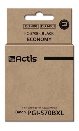 Actis KC-570BK Tusz (zamiennik Canon PGI-570BK; Standard; 22 ml; czarny)