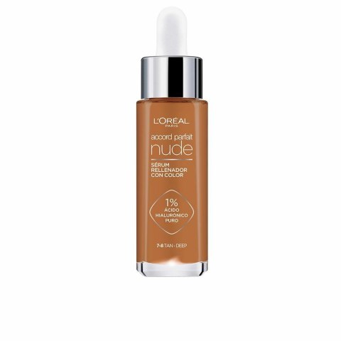Kremowy podkład do makijażu L'Oreal Make Up Accord Parfait 7-8 (30 ml) Kremowy podkład do makijażu L'Oreal Make Up Accord Parfait 7-8 (30 ml)