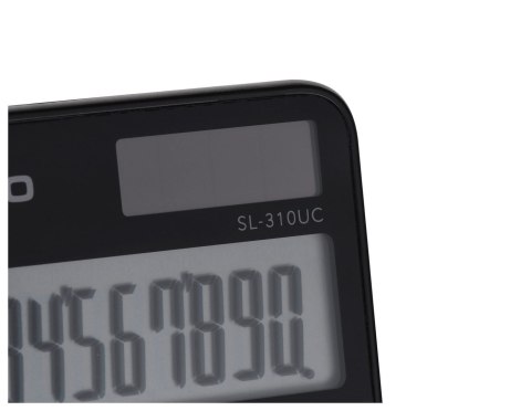 CASIO KALKULATOR KIESZONKOWY SL-310UC-BK CZARNY, 10 CYFROWY WYŚWIETLACZ CASIO KALKULATOR KIESZONKOWY SL-310UC-BK CZARNY, 10 CYFROWY WYŚWIETLACZ