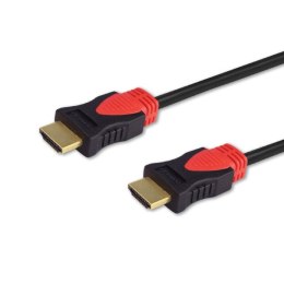 Kabel SAVIO CL-113 (HDMI M - HDMI M; 5m; kolor czarny)