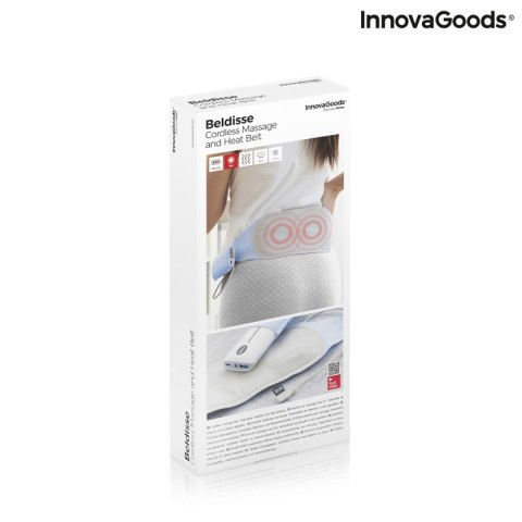 Bezprzewodowy Pas do Masażu z Funkcją Ciepła na Baterie Beldisse InnovaGoods Bezprzewodowy Pas do Masażu z Funkcją Ciepła na Baterie Beldisse InnovaGoods