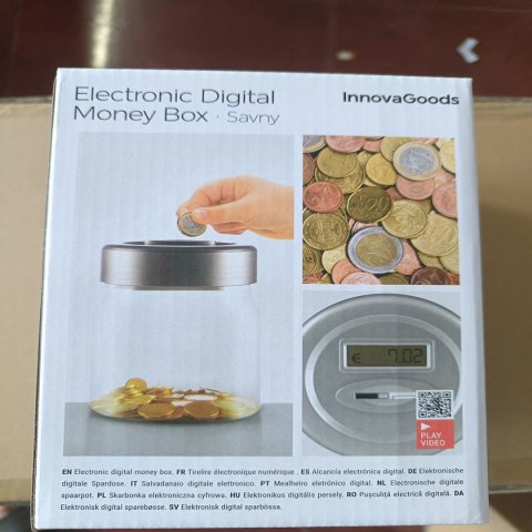 Cyfrowa Skarbonka Savny InnovaGoods Cyfrowa Skarbonka Savny InnovaGoods