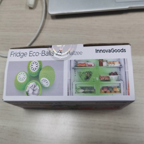 Ekokule do Lodówki InnovaGoods 3 Sztuk Ekokule do Lodówki InnovaGoods 3 Sztuk