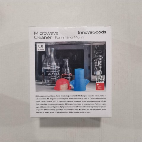 Środek czyszczący do Kuchenki Mikrofalowej Fuming Mum InnovaGoods Środek czyszczący do Kuchenki Mikrofalowej Fuming Mum InnovaGoods