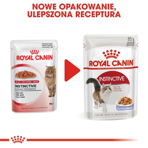 ROYAL CANIN FHN Instinctive w galaretce - mokra karma dla kota dorosłego - 12x85g ROYAL CANIN FHN Instinctive w galaretce - mokra karma dla kota dorosłego - 12x85g