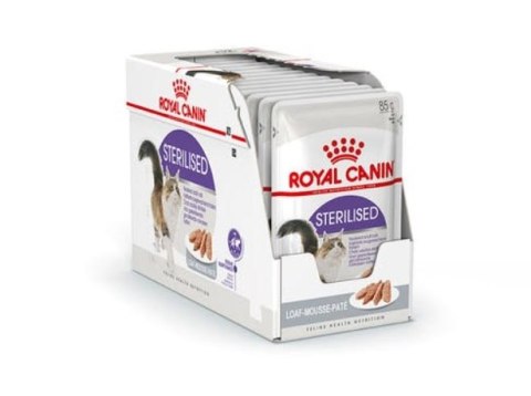 ROYAL CANIN FHN Kitten Sterilised w sosie - mokra karma dla kociąt - 12x85 g ROYAL CANIN FHN Kitten Sterilised w sosie - mokra karma dla kociąt - 12x85 g