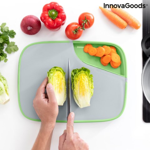 Wielofunkcyjna Dwustronna Deska do Krojenia Reblok InnovaGoods Wielofunkcyjna Dwustronna Deska do Krojenia Reblok InnovaGoods