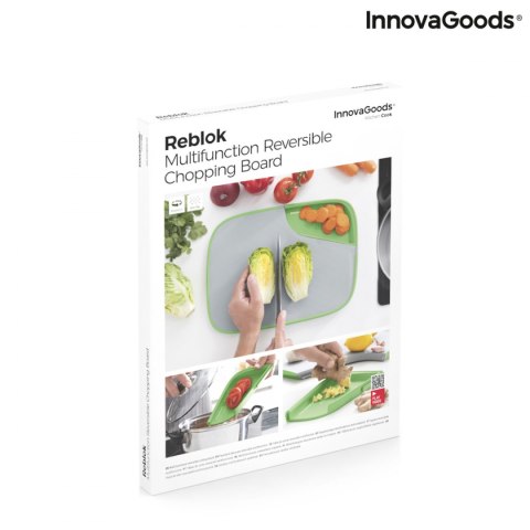 Wielofunkcyjna Dwustronna Deska do Krojenia Reblok InnovaGoods Wielofunkcyjna Dwustronna Deska do Krojenia Reblok InnovaGoods