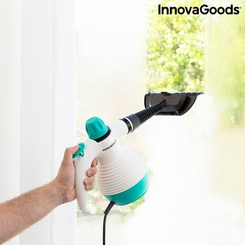Wielofunkcyjne Ręczne Urządzenie do Czyszczenia na Parę z Akcesoriami 9 w 1 Steany InnovaGoods 0,35 L 3 Bar 1000W Wielofunkcyjne Ręczne Urządzenie do Czyszczenia na Parę z Akcesoriami 9 w 1 Steany InnovaGoods 0,35 L 3 Bar 1000W