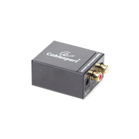 Adapter GEMBIRD DSC-OPT-RCA-001 (Toslink - RCA ; kolor czarny) Adapter GEMBIRD DSC-OPT-RCA-001 (Toslink - RCA ; kolor czarny)