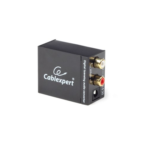 Adapter GEMBIRD DSC-OPT-RCA-001 (Toslink - RCA ; kolor czarny) Adapter GEMBIRD DSC-OPT-RCA-001 (Toslink - RCA ; kolor czarny)