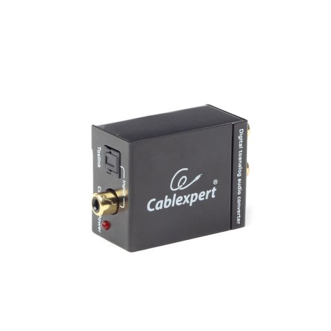 Adapter GEMBIRD DSC-OPT-RCA-001 (Toslink - RCA ; kolor czarny) Adapter GEMBIRD DSC-OPT-RCA-001 (Toslink - RCA ; kolor czarny)