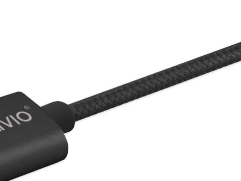 Kabel SAVIO CL-128 (Micro USB typu B, USB typu C - USB 2.0 typu A ; 1m; kolor czarny) Kabel SAVIO CL-128 (Micro USB typu B, USB typu C - USB 2.0 typu A ; 1m; kolor czarny)