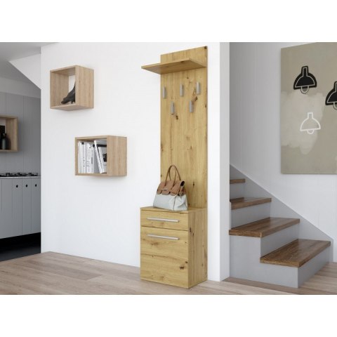 WIESZAK SZAFKA NA BUTY DUO DĄB ARTISAN WIESZAK SZAFKA NA BUTY DUO DĄB ARTISAN