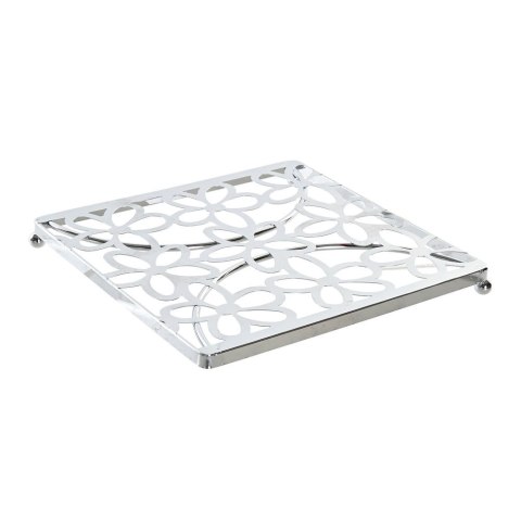 Podkładki na stół DKD Home Decor Srebrzysty Metal Plastikowy 18 x 18 x 1,5 cm Podkładki na stół DKD Home Decor Srebrzysty Metal Plastikowy 18 x 18 x 1,5 cm