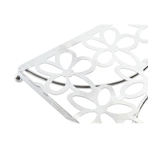 Podkładki na stół DKD Home Decor Srebrzysty Metal Plastikowy 18 x 18 x 1,5 cm Podkładki na stół DKD Home Decor Srebrzysty Metal Plastikowy 18 x 18 x 1,5 cm