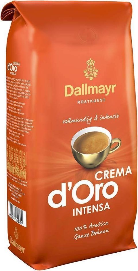 Dallmayr Crema d'Oro Intensa Kawa Ziarnista 1 kg Dallmayr Crema d'Oro Intensa Kawa Ziarnista 1 kg