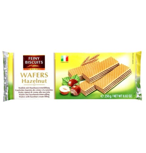 Feiny Biscuits Wafle Orzechowe 250 g Feiny Biscuits Wafle Orzechowe 250 g