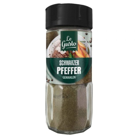 Le Gusto Pieprz Czarny Mielony 50 g Le Gusto Pieprz Czarny Mielony 50 g