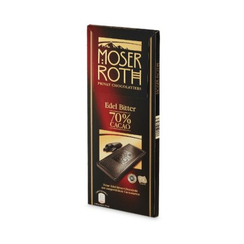 Moser Roth Czekolada Gorzka 70% Cacao 125 g Moser Roth Czekolada Gorzka 70% Cacao 125 g