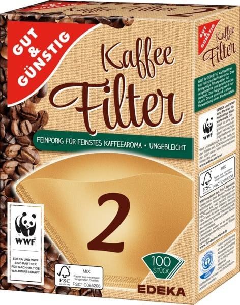 G&G Filtry do Kawy Rozmiar 2 100 szt. G&G Filtry do Kawy Rozmiar 2 100 szt.