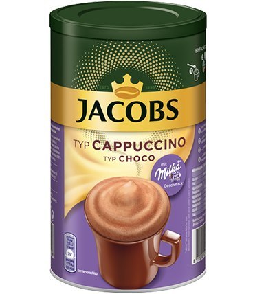 Jacobs Cappucino Czekoladowe Puszka 500 g Jacobs Cappucino Czekoladowe Puszka 500 g