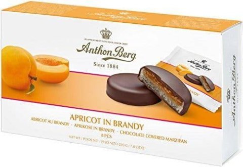 Anthon Berg Apricot in Brandy 220 g Anthon Berg Apricot in Brandy 220 g