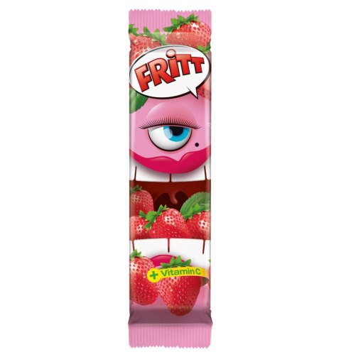 Fritt Strawberry Rozpuszczalna Guma do Żucia 70 g Fritt Strawberry Rozpuszczalna Guma do Żucia 70 g