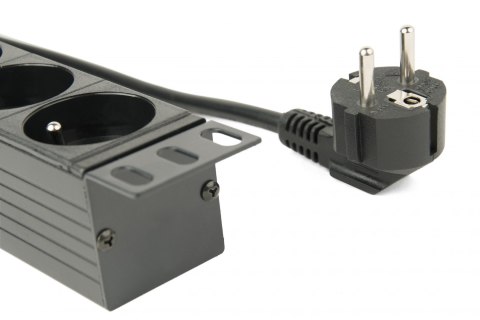 GEMBIRD LISTWA ZASILAJĄCA RACK 19" PDU EG-PDU-014-F 1U, 16A, 8X FRANCUSKIE GNIAZDO, WTYK SCHUKO, KABEL 3M GEMBIRD LISTWA ZASILAJĄCA RACK 19" PDU EG-PDU-014-F 1U, 16A, 8X FRANCUSKIE GNIAZDO, WTYK SCHUKO, KABEL 3M