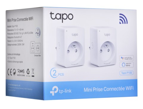 Gniazdko Smart Plug WiFi Tapo P100(2-pack) Gniazdko Smart Plug WiFi Tapo P100(2-pack)
