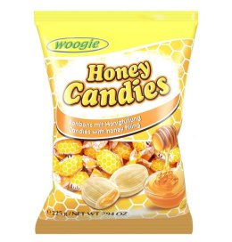 Woogie Honey Cukierki z Nadzieniem Miodowym 225 g