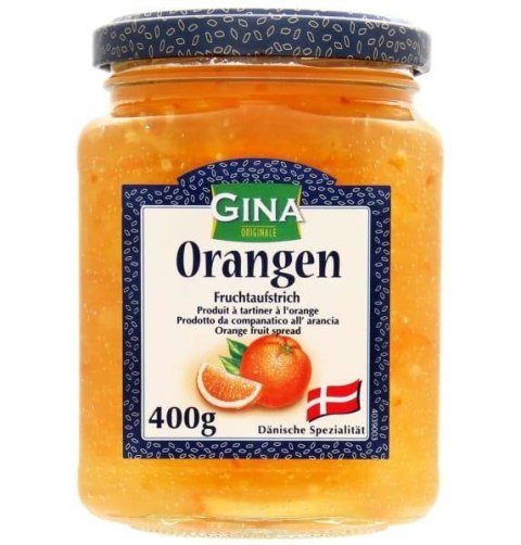 Gina Dżem Pomarańczowy 400 g Gina Dżem Pomarańczowy 400 g