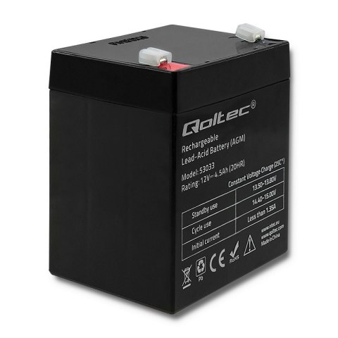 Akumulator AGM | 12V | 4.5Ah | max.1.35A Akumulator AGM | 12V | 4.5Ah | max.1.35A
