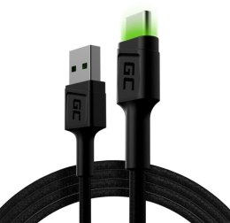 Kabel GC Ray USB - USB-C 120 cm, podświetlenie LED