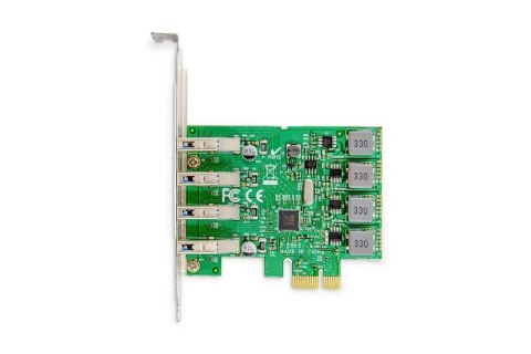 Karta rozszerzeń (Kontroler) USB 3.0 PCI Express 4xUSB 3.0 Low Profile Chipset: VL805 Karta rozszerzeń (Kontroler) USB 3.0 PCI Express 4xUSB 3.0 Low Profile Chipset: VL805