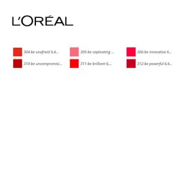 Błyszczyk do Ust Brilliant Signature L'Oreal Make Up (6,40 ml) - 310-be uncompromising 6,40 ml
