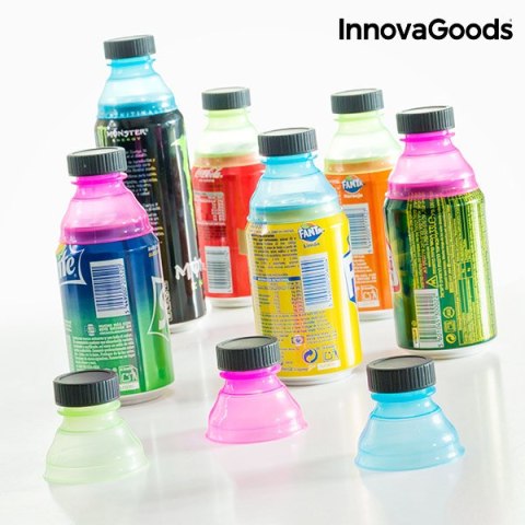 Nakładki na Puszki Edasy InnovaGoods 10 Sztuk Nakładki na Puszki Edasy InnovaGoods 10 Sztuk