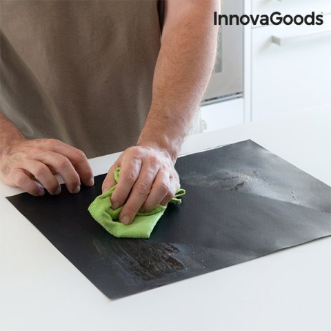 Podkładka do Piekarnika i Grilla InnovaGoods 2 Sztuk Podkładka do Piekarnika i Grilla InnovaGoods 2 Sztuk